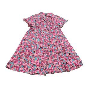 Torrid Disney Alice In Wonderland Cheshire Cat PinUp Rockabilly Swing Dress 24